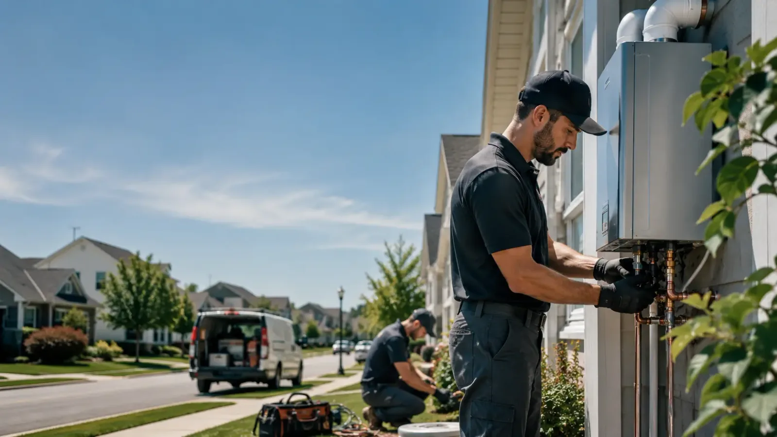 Tankless Water Heater Installation in Loraine, TX